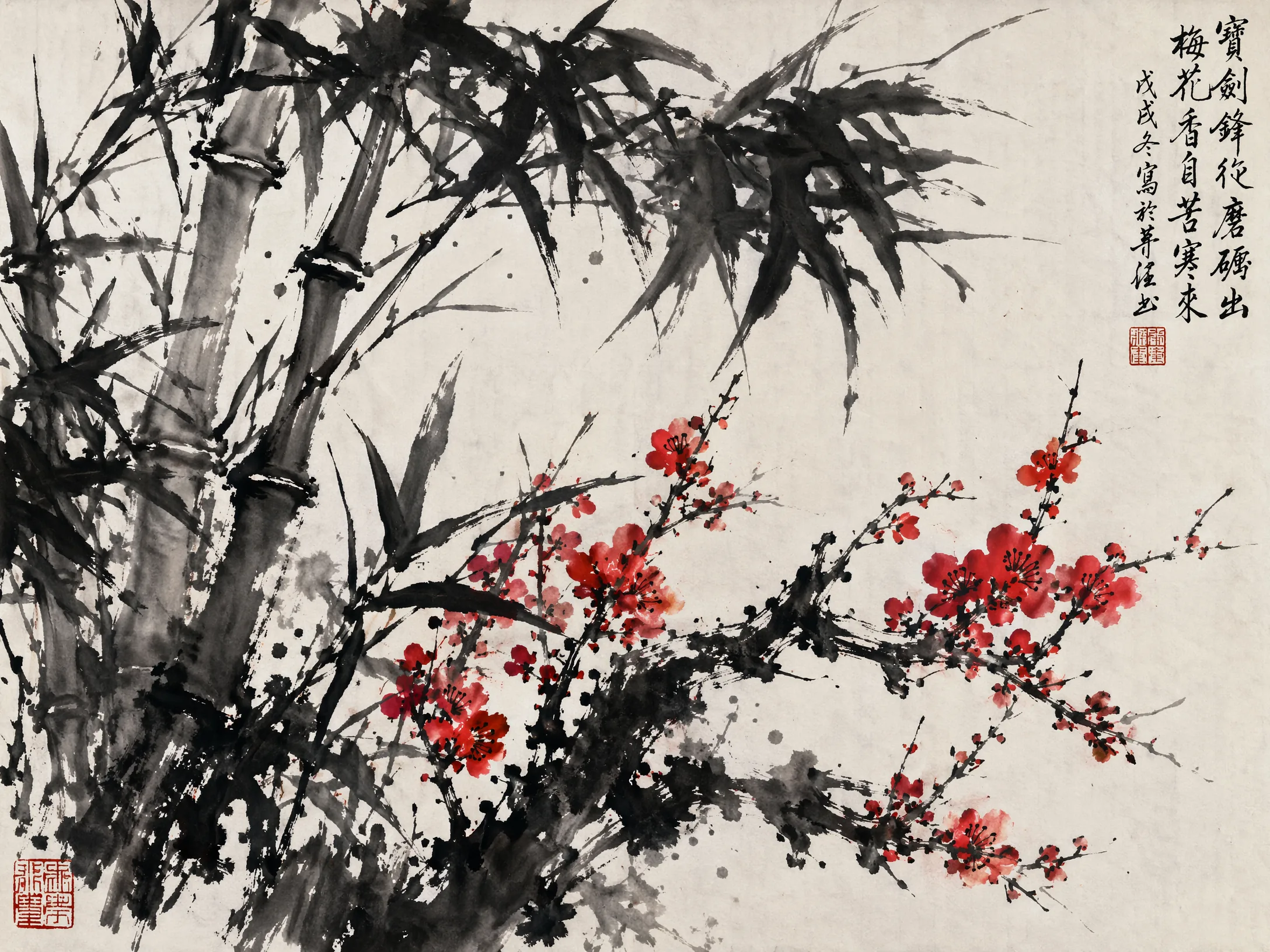 寄情山水大展写意山水参展作品